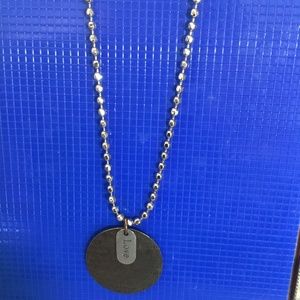 Beaded chain necklace